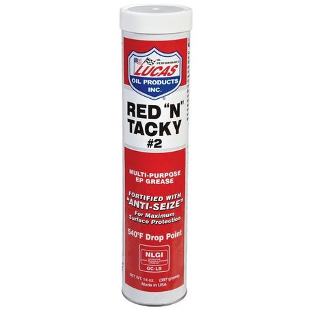 Lucas Oil Lucas Oil Products Red N Tacky Red Lithium Grease 14 oz 10005-30